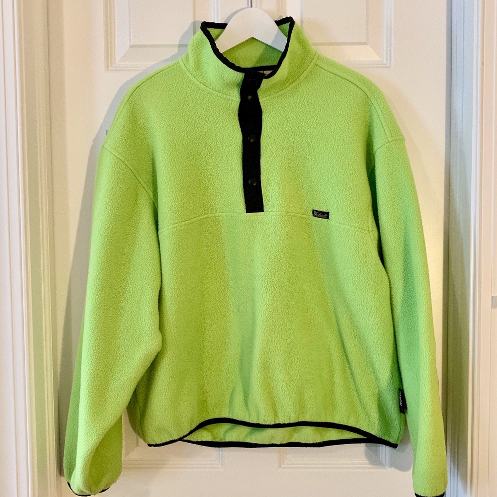 Woolrich Polartec 1/4 Snap Placket Fleece Jacket